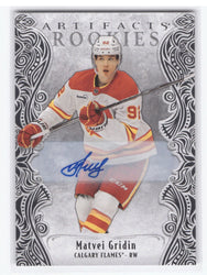 2025-26 Upper Deck Artifacts Auto Xiii Rookie Rc Auto Matvei Gridin