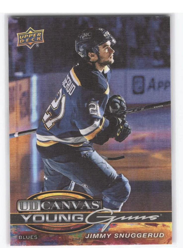 2025-26 Upper Deck Series 2 Young Guns Ud Canvas C-214 Rookie Rc Jimmy Snuggerud