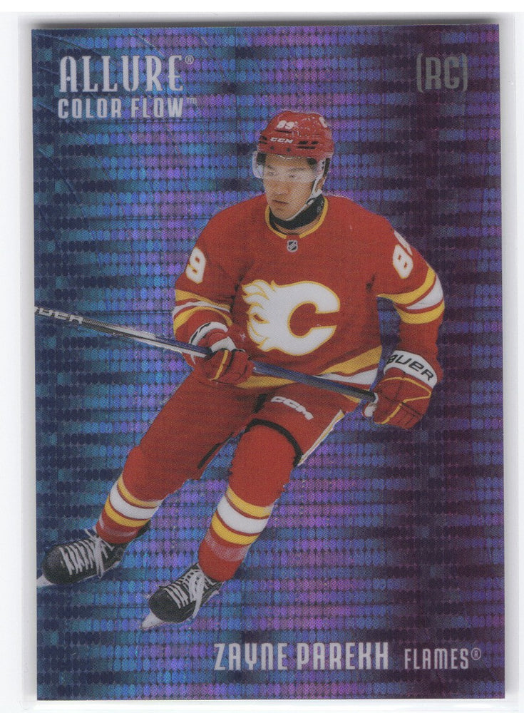 2025-26 Upper Deck Allure Blue-Purple Spectrum Cf-11 Rookie Rc Zayne Parekh /50