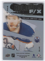 2024-25 Upper Deck Spx Holoview F/X Blue Hv-8 Connor Mcdavid