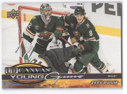 2025-26 Upper Deck Series 2 Young Guns Ud Canvas C-211 Rookie Rc Zeev Buium