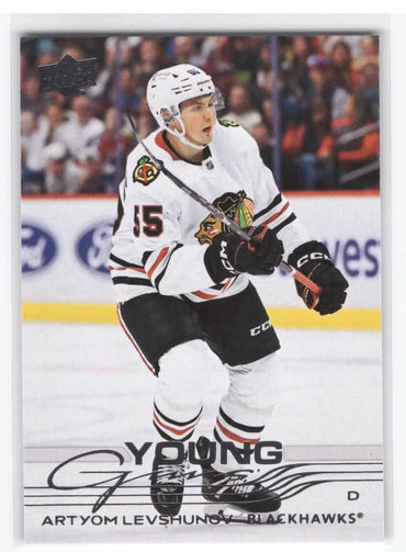 2025-26 Upper Deck Series 1 Young Guns #201 Rookie Rc Artyom Levshunov