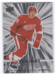 2025-26 Upper Deck Series 2 Young Guns Outburst #484 Rookie Rc Axel Sandin-Pellikka