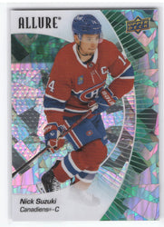 2023-24 Upper Deck Allure Green Rainbow #27 Nick Suzuki /99