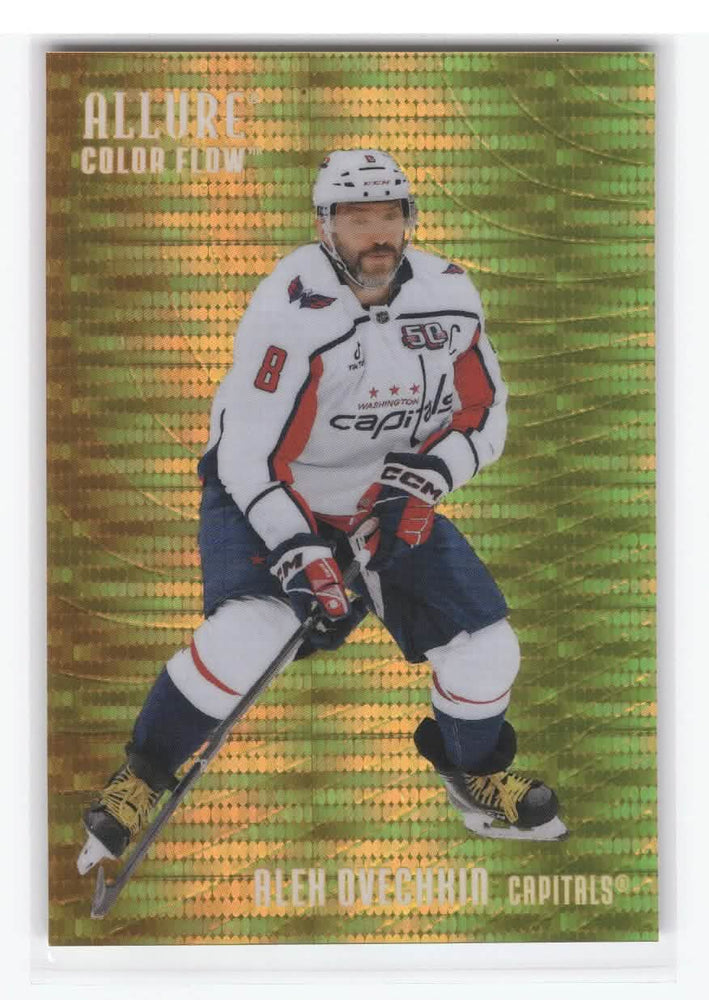2025-26 Upper Deck Allure Orange-Yellow Spectrum Cf-12 Alex Ovechkin /299