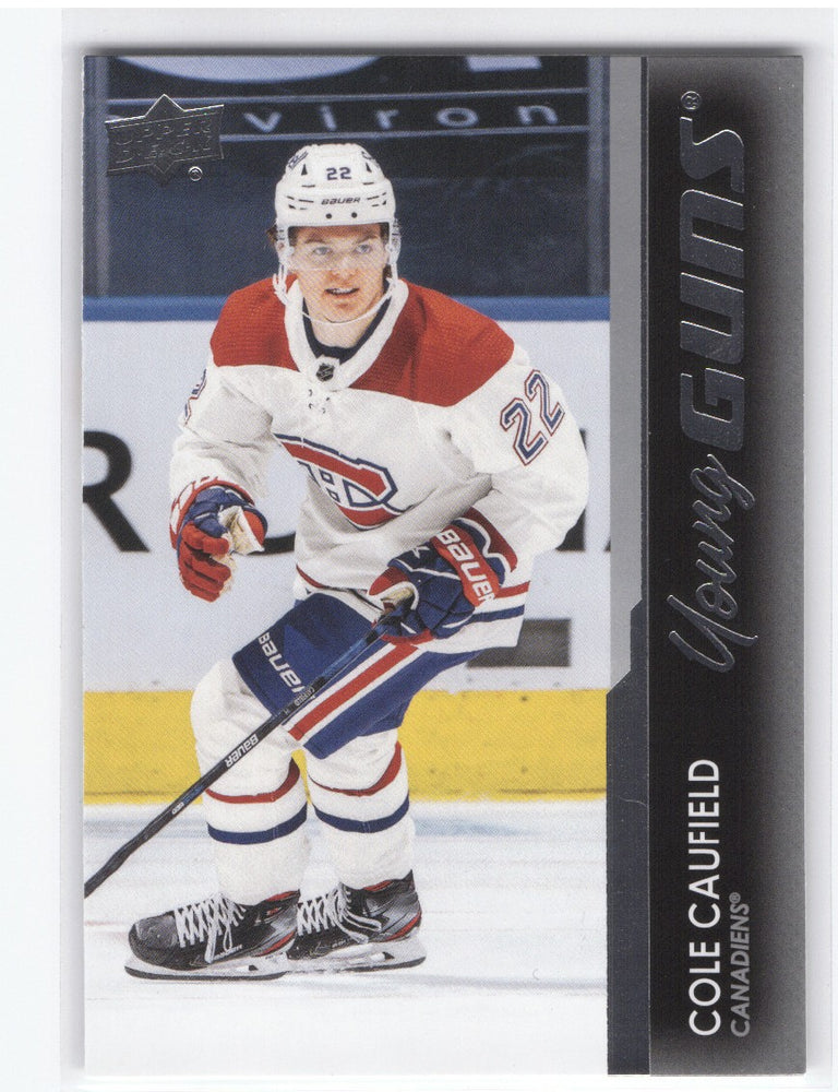 2021-22 Upper Deck Series 1 Young Guns #201 Rookie Rc Cole Caufield