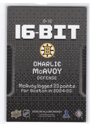 2025-26 Upper Deck Allure 16-Bit B-15 Charlie Mcavoy