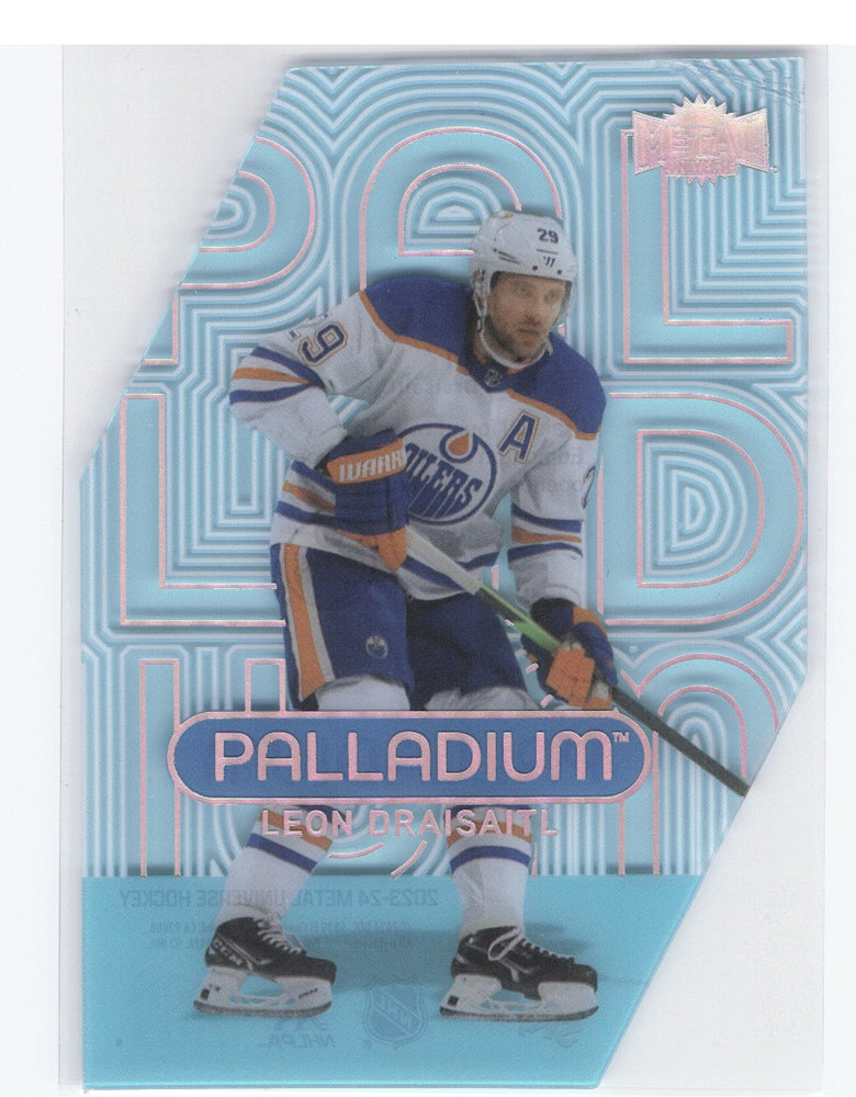 2023-24 Skybox Metal Universe Hockey Palladium P-21 Leon Draisaitl