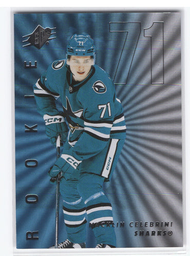 2024-25 Upper Deck Spx Rookie #160 Rookie Rc Macklin Celebrini