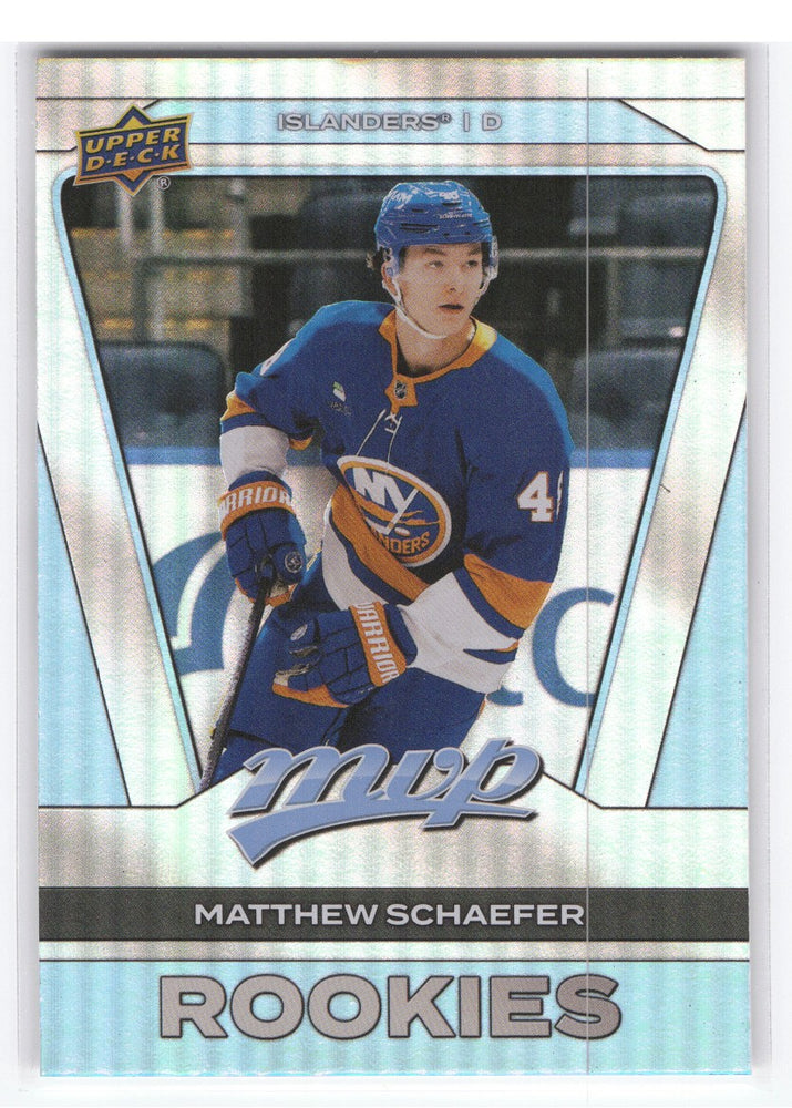 2025-26 Upper Deck Mvp Hockey Silver Collection #275 Rookie Rc Matthew Schaefer