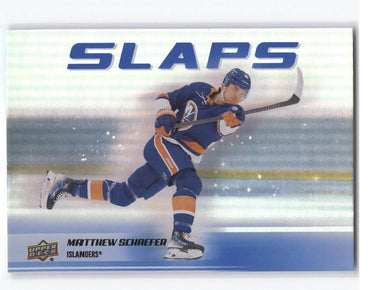 2025-26 Upper Deck Series 2 Slaps Sl-13 Rookie Rc Matthew Schaefer