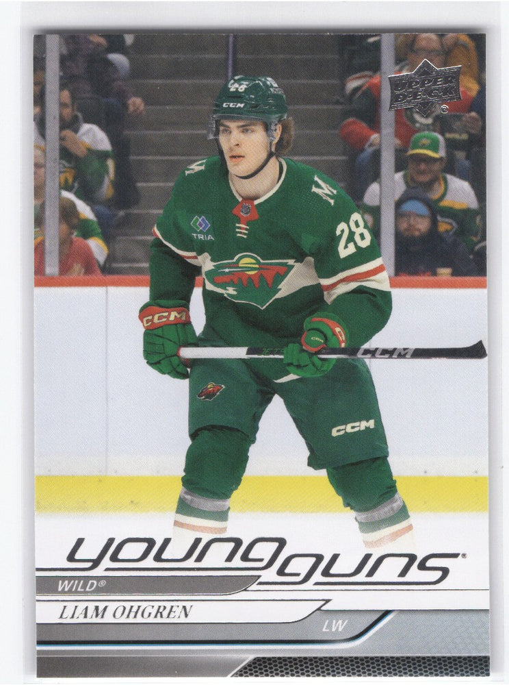 2024-25 Upper Deck Series 1 Young Guns #248 Rookie Rc Liam Ohgren
