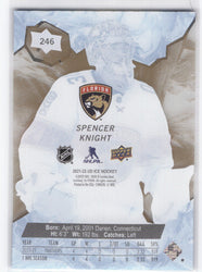 2021-22 Upper Deck Ice Hockey Ice Premieres #246 Rookie Rc Spencer Knight /25