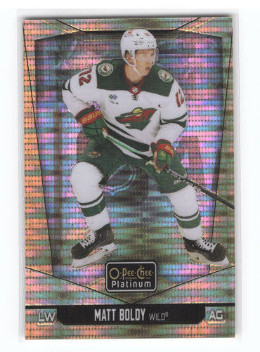 2024-25 Upper Deck O-Pee-Chee Platinum Seismic Gold #119 Matt Boldy /50