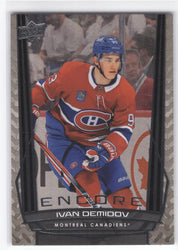 2025-26 Upper Deck Series 1 Encore E-36 Rookie Rc Ivan Demidov