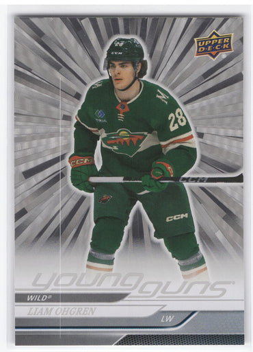 2025-26 Upper Deck Series 1 Young Guns Outburst #248 Rookie Rc Liam Ohgren