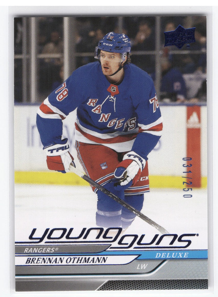 2024-25 Upper Deck Series 1 Young Guns Deluxe #206 Rookie Rc Brennan Othmann /250