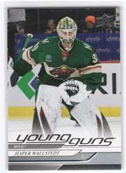 2024-25 Upper Deck Series 1 Young Guns #202 Rookie Rc Jesper Wallstedt