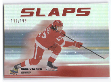 2025-26 Upper Deck Series 2 Slaps Red Sl-9 Moritz Seider /199