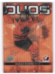 2025-26 Upper Deck Tim Hortons Collectors Series Duos Co-15 Sarah Nurse Natalie Spooner
