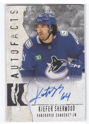 2025-26 Upper Deck Artifacts Autofacts Af-Ks Auto Keifer Sherwood