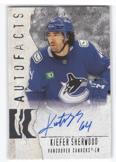 2025-26 Upper Deck Artifacts Autofacts Af-Ks Auto Keifer Sherwood