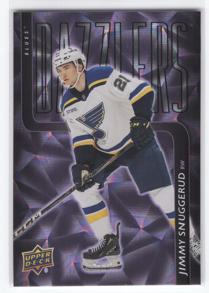 2025-26 Upper Deck Series 2 Holiday Dazzler Dz-64 Rookie Rc Jimmy Snuggerud