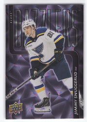 2025-26 Upper Deck Series 2 Holiday Dazzler Dz-64 Rookie Rc Jimmy Snuggerud