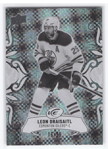 2024-25 Upper Deck Ice Hockey Grayscale #10 Leon Draisaitl /99