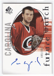 2005-06 Upper Deck Sp Authentic Future Watch #142 Rookie Rc Auto Cam Ward /999