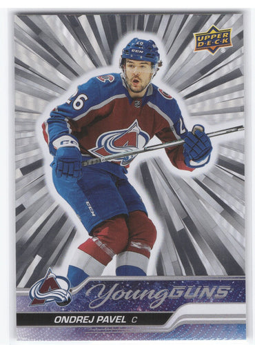 2023-24 Upper Deck Extended Young Guns Outburst #702 Rookie Rc Ondrej Pavel