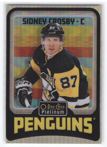 2024-25 Upper Deck O-Pee-Chee Platinum Retro Rainbow R1 Sidney Crosby
