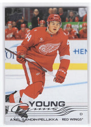 2025-26 Upper Deck Series 2 Young Guns #484 Rookie Rc Axel Sandin-Pellikka