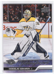 2023-24 Upper Deck Series 1 Young Guns #204 Rookie Rc Yaroslav Askarov