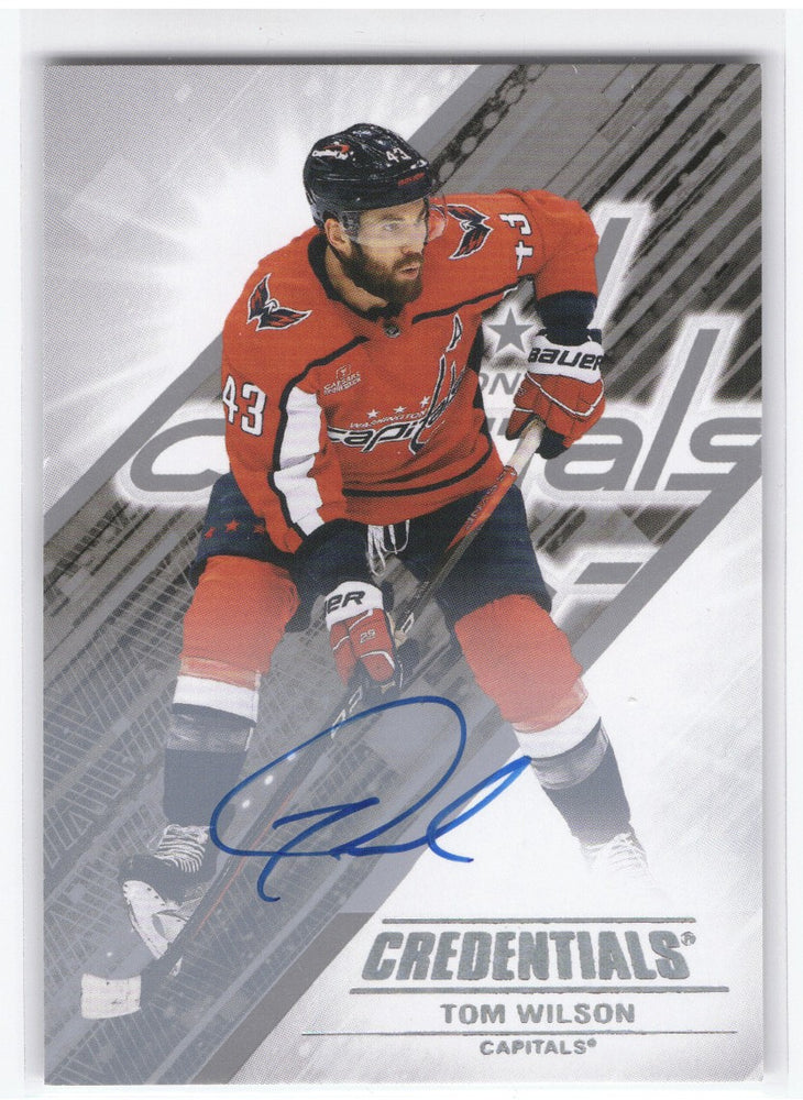 2024-25 Upper Deck Credentials Autograph #41 Auto Tom Wilson