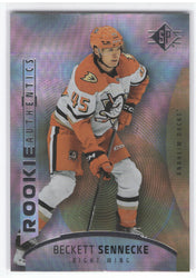2025-26 Upper Deck Sp Hockey Patterned Foilboard #108 Rookie Rc Beckett Sennecke