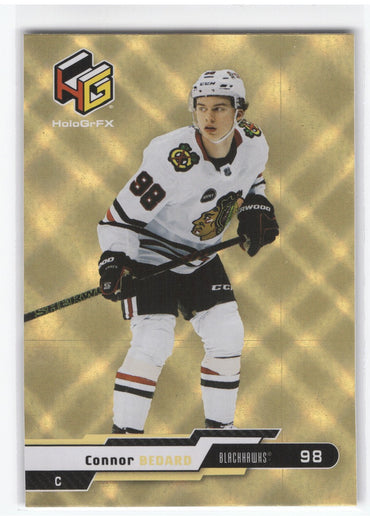 2023-24 Upper Deck Extended Hologrfx Hg-1 Rookie Rc Connor Bedard