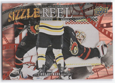 2025-26 Upper Deck Sizzle Reel Red Sr-50 Linus Ullmark /199