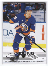 2025-26 Upper Deck Series 2 Young Guns #451 Rookie Rc Matthew Schaefer