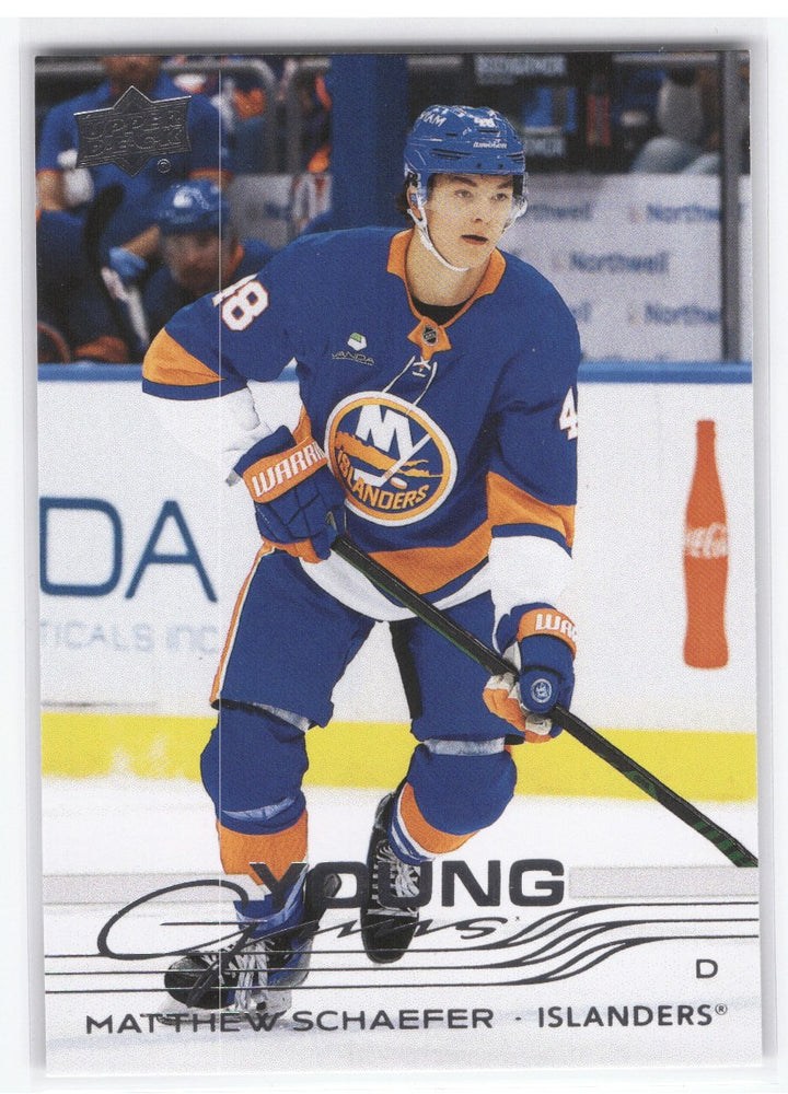2025-26 Upper Deck Series 2 Young Guns #451 Rookie Rc Matthew Schaefer