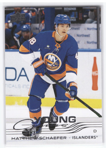 2025-26 Upper Deck Series 2 Young Guns #451 Rookie Rc Matthew Schaefer