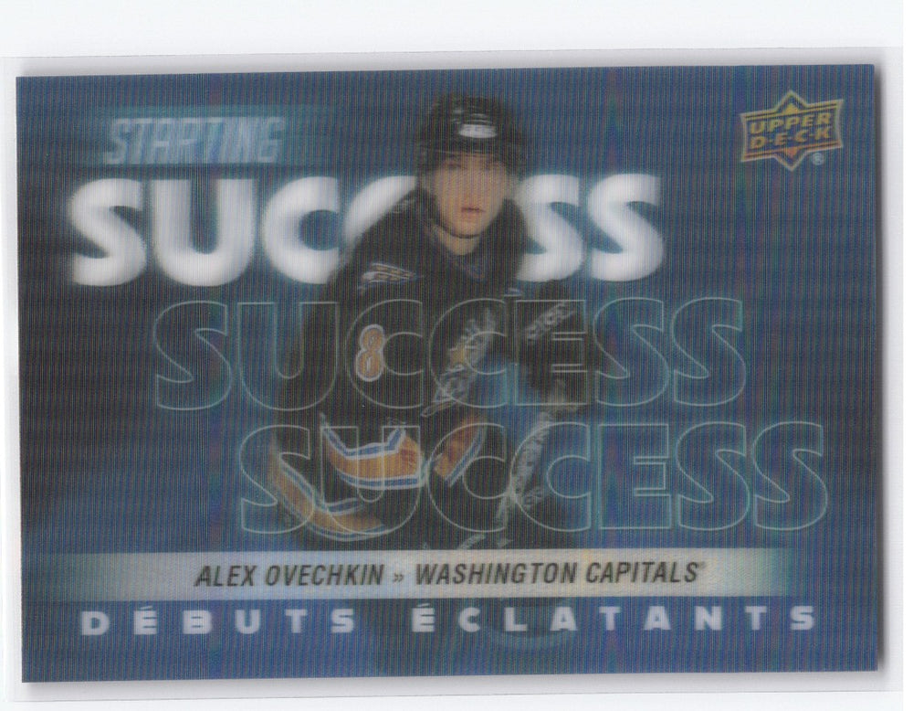 2024-25 Upper Deck Tim Hortons Collectors Series Starting Success Ss-7 Alex Ovechkin