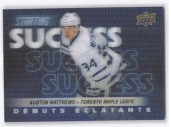 2024-25 Upper Deck Tim Hortons Collectors Series Starting Success Ss-1 Auston Matthews
