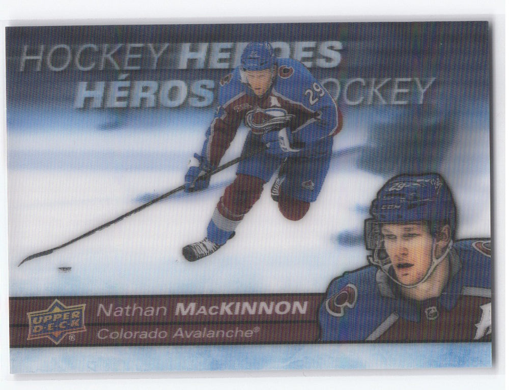 2021-22 Upper Deck Tim Hortons Collectors Series Hockey Heroes H-20 Nathan Mackinnon