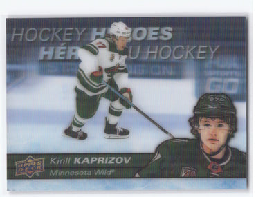 2021-22 Upper Deck Tim Hortons Collectors Series Hockey Heroes H-19 Kirill Kaprizov