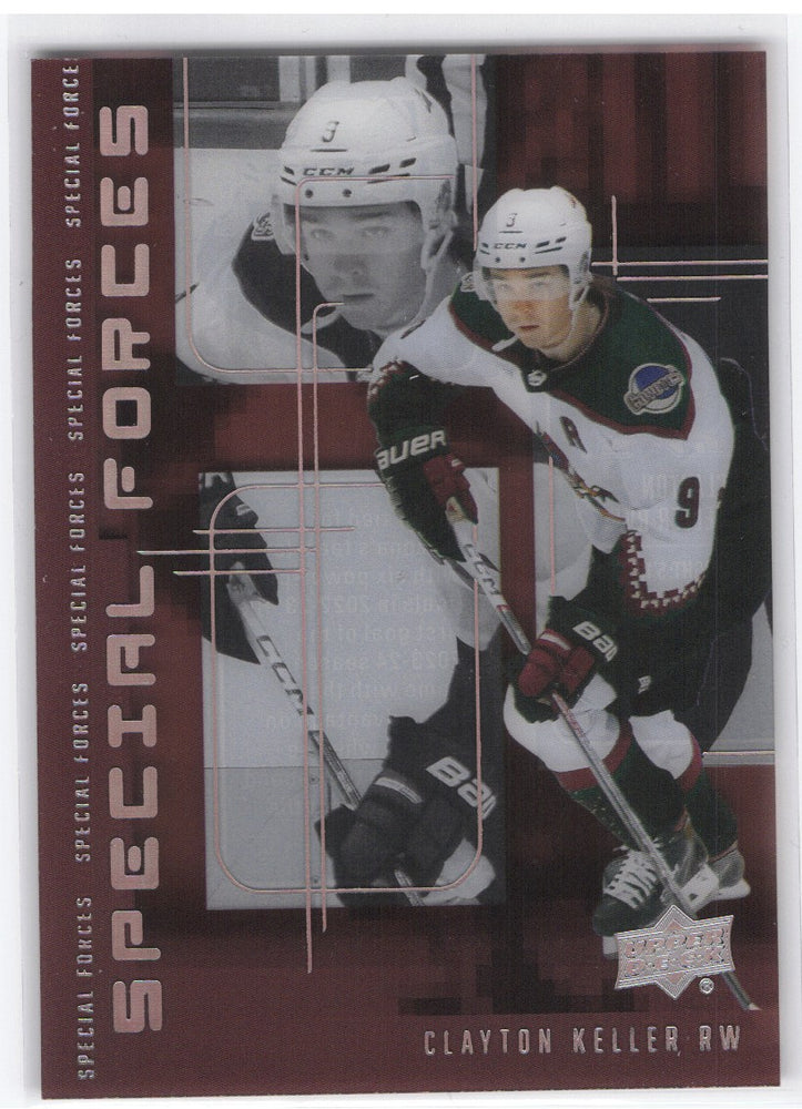 2023-24 Upper Deck Extended Special Forces Sf-11 Clayton Keller
