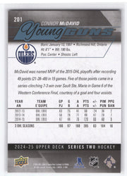 2024-25 Upper Deck Series 2 Young Guns Renewed #201 Connor Mcdavid