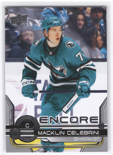 2024-25 Upper Deck Extended Encore E-8 Rookie Rc Macklin Celebrini