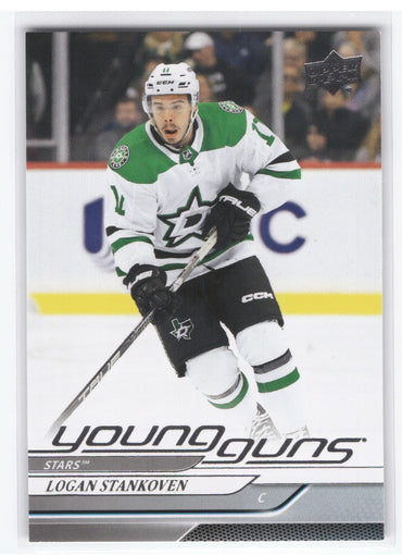 2024-25 Upper Deck Series 1 Young Guns #244 Rookie Rc Logan Stankoven