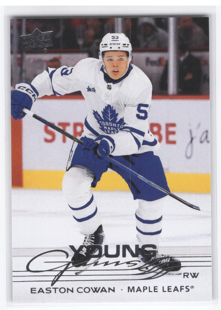 2025-26 Upper Deck Series 2 Young Guns #462 Rookie Rc Easton Cowan